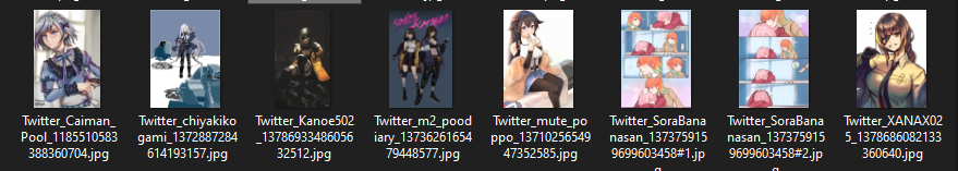 ACryFox's tweet photo. Sooooooooo... Yeah... And they all have the sauce of the fanart... #GFLTrivia https://t.co/cwQHdF9eK6