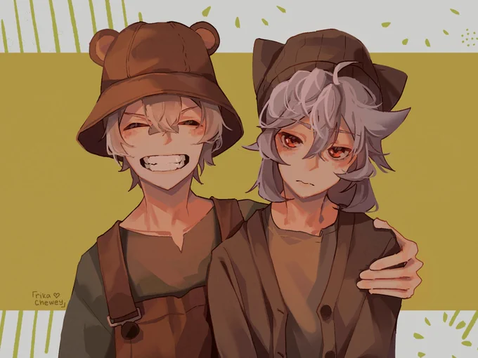 bennett and razor deserve the world 

#GenshinImpact #fanart 