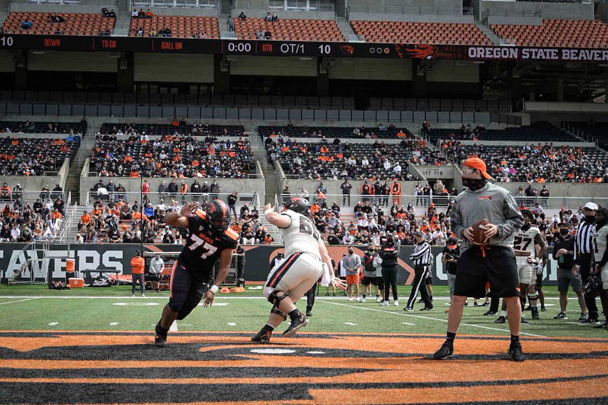 Football, but with fans. 😍