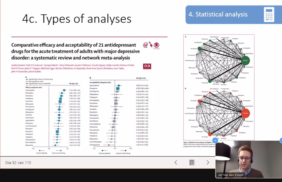 GrzegorzDrozdz's tweet image. An excellent, informative and extremely valuable Masterclass on Meta-Analysis by a well-known @JefVandenEynde
@HLA_int @johannmalawana @the_MRC @bellermedical @theasmr1 @pedrarabiee @kuriharan @MedResCol @MedicsAcademy @TheASMR1 @Shaque89_ #research #academicstudy @AArjomandiRad