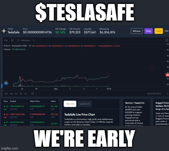 thecryptobenj's tweet photo. Considering the extensive roadmap, @TeslaSafe is still in it's early stages
Join the conversation: https://t.co/ckiuvdzZcf
$BTC $ETH $BSC $DOGE #tesla #safemoon #safemars #safeelon #elon #SAFEMOONCASH #safetesla #teslasafe #btc #eth #bsc #doge https://t.co/oXxqxL7YP6