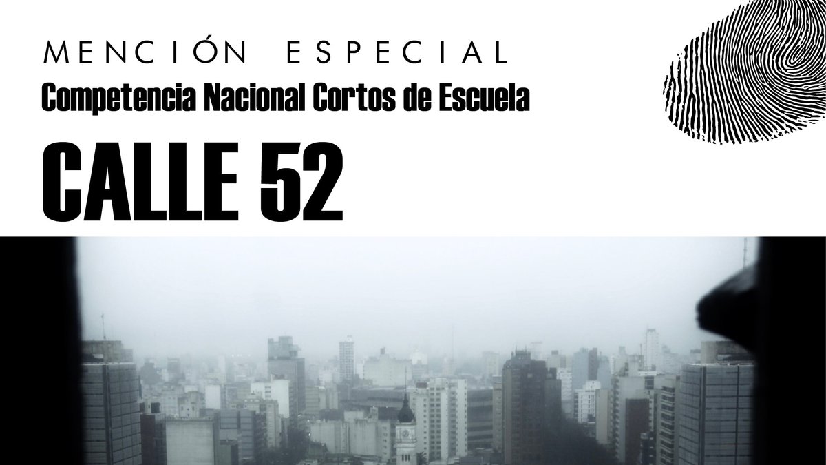 🎖️ Calle 52 - Dir. Pablo Ceccarelli - Mención Especial - Cortos de Escuela Argentina | 2019 | 11 minutos | Color ByN | ATP | Documental/Experimental | Universidad Nacional de La Plata
⏰ HOY  a partir de las 16hs
cosquinfilmfest.com/programacion-2…