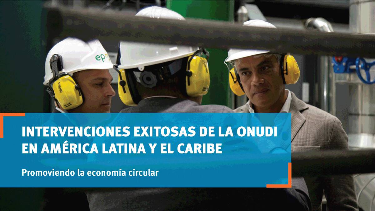 🔵La #EconomíaCircular es la solución a algunos de los mayores retos del #DesarrolloSostenible 🌎

<a href="/biovalor/">Biovalor</a> de ONUDI reutiliza y valoriza residuos generados por los sectores agroindustriales y convierte en energía, abono y otros subproductos 
👉biovalor.gub.uy
#ONUDI_ALC