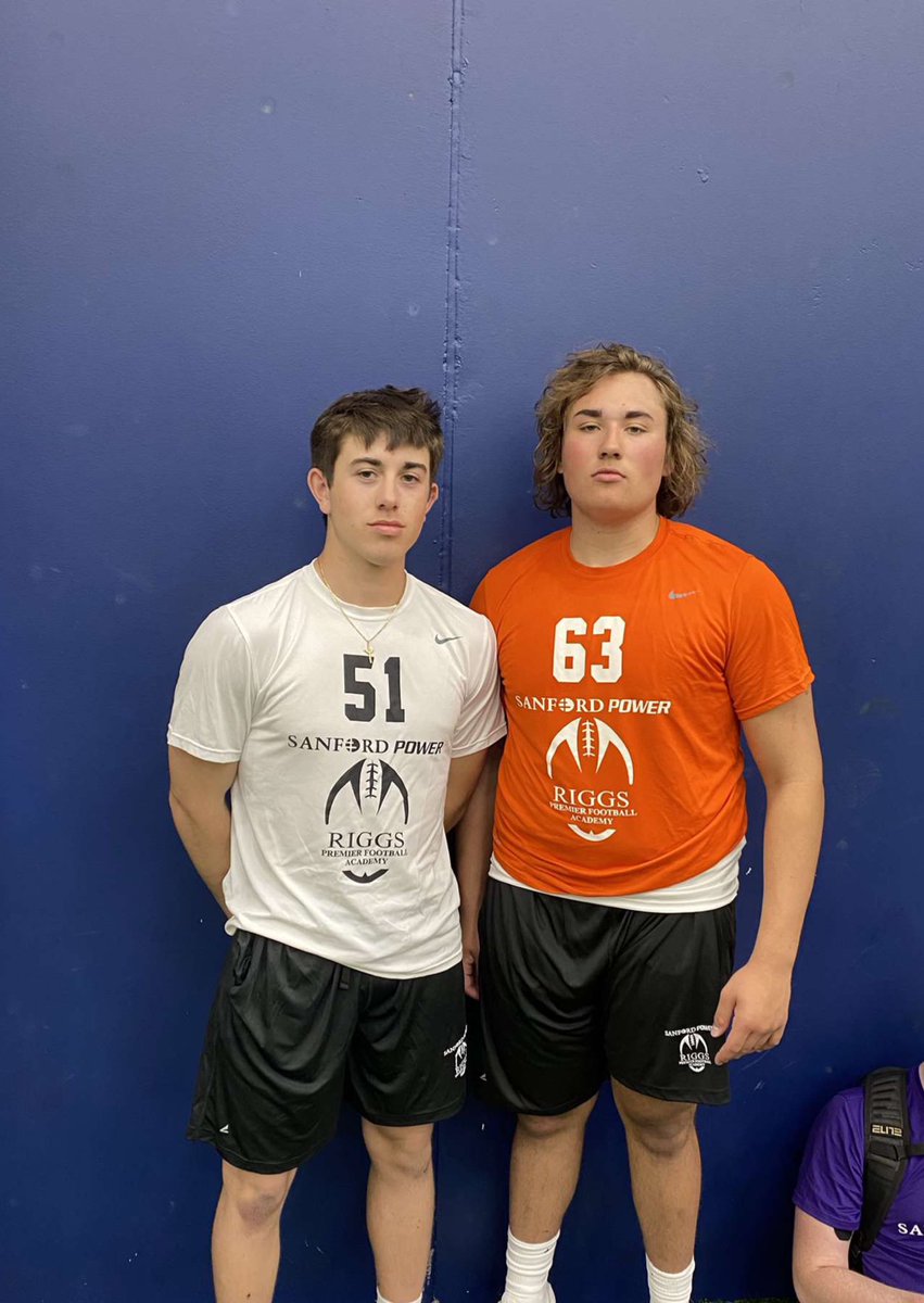Good Weekend😈 <a href="/c_hedges76/">Conor Hedges</a> <a href="/riggsfootball/">Coach Riggs</a> @SanfordPOWER