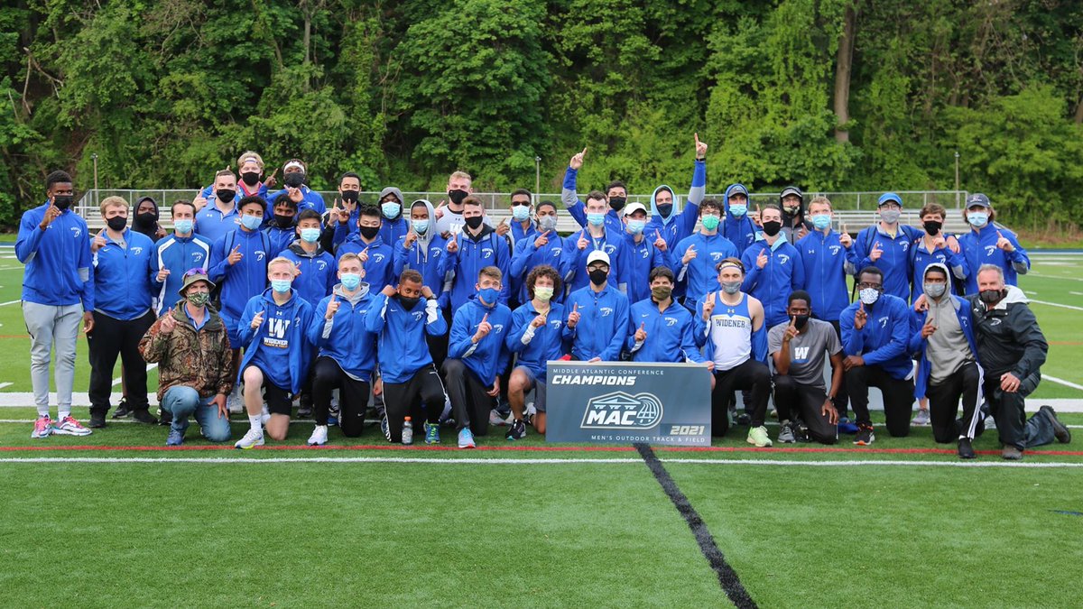 Widener Athletics tweet media