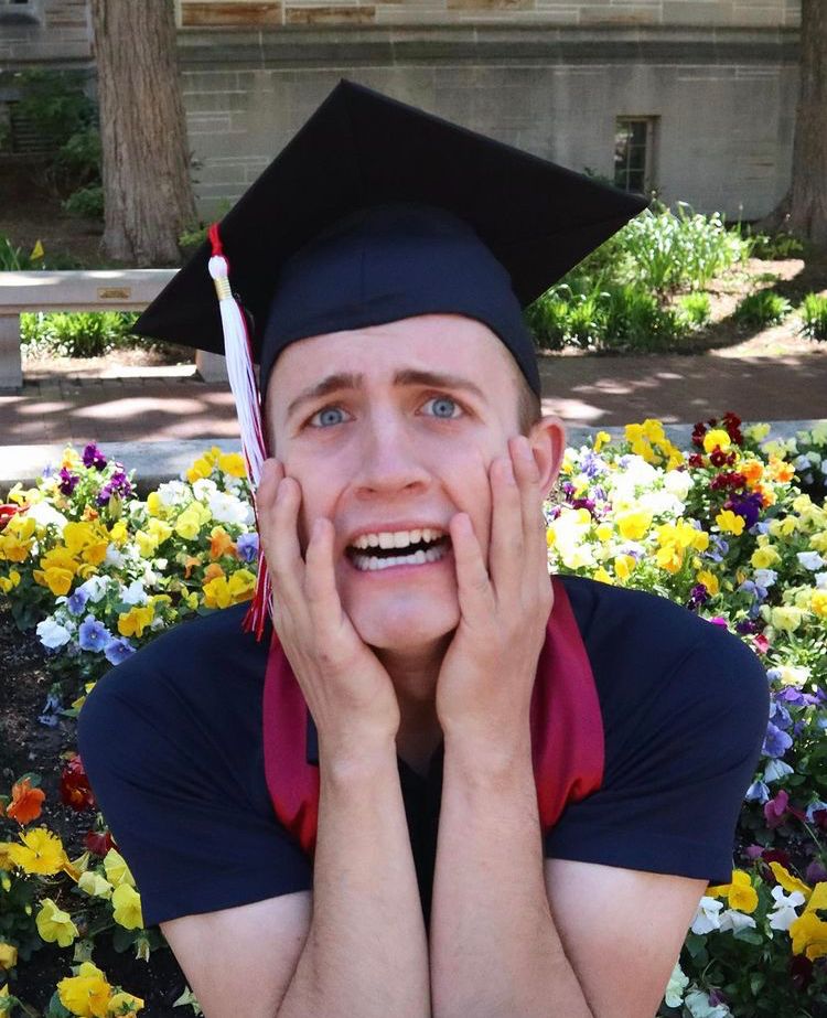 dmradventures's tweet photo. SWIPE ⏩ for that post-grad #mood! We're wishing our artistic assistant and technical manager @justinsmz a very happy graduation from Indiana University! ‍🎓 https://t.co/dXQyJ59tGj