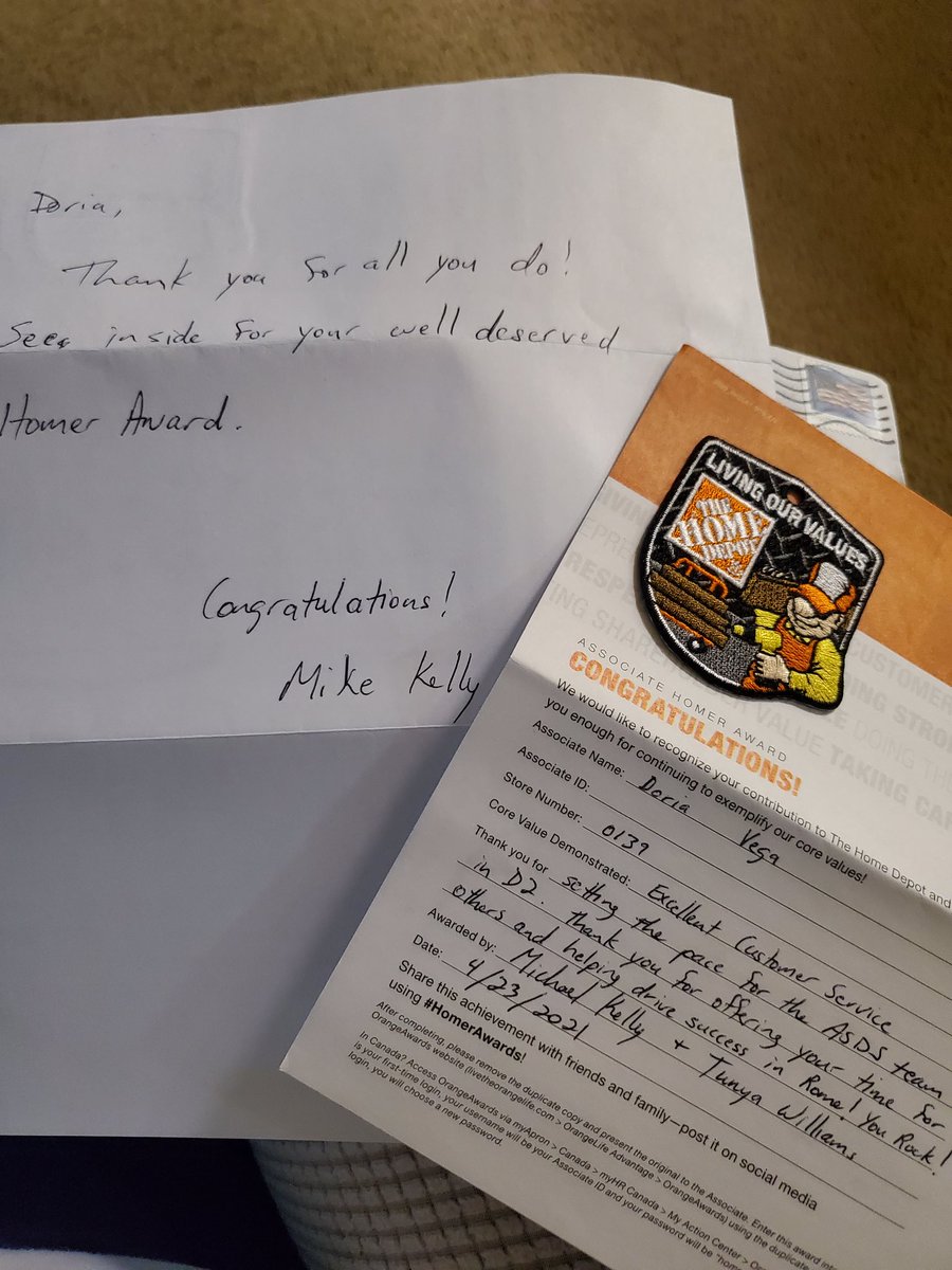 Doria Medrano (@doriathd0139) on Twitter photo My DHRM texted me and said I had to be on teams video call, little did I know that when I logged into the call our Regional HR was also on the call. I was in total shock! This was the outcome of the call..this was a complete surprise! Thank you! <a href="/ThdKelly/">MikeKellyTHD</a> <a href="/thdtunya/">Tunya Williams</a> <a href="/jwaynehollis/">Wayne</a> My DHRM texted me and said I had to be on teams video call, little did I know that when I logged into the call our Regional HR was also on the call. I was in total shock! This was the outcome of the call..this was a complete surprise! Thank you! <a href="/ThdKelly/">MikeKellyTHD</a> <a href="/thdtunya/">Tunya Williams</a> <a href="/jwaynehollis/">Wayne</a>