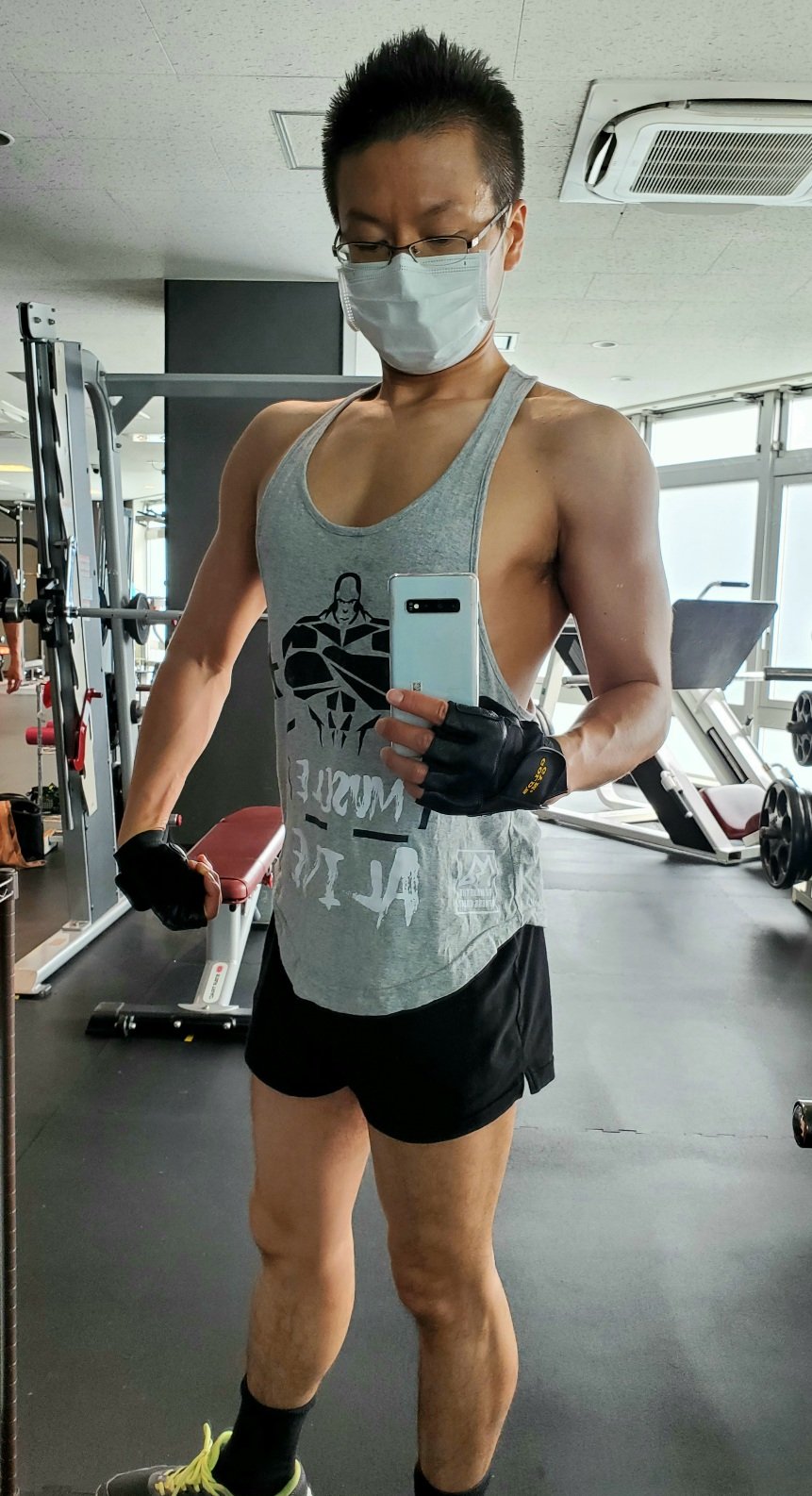 筋トレマーシーン一式です70キロ重量