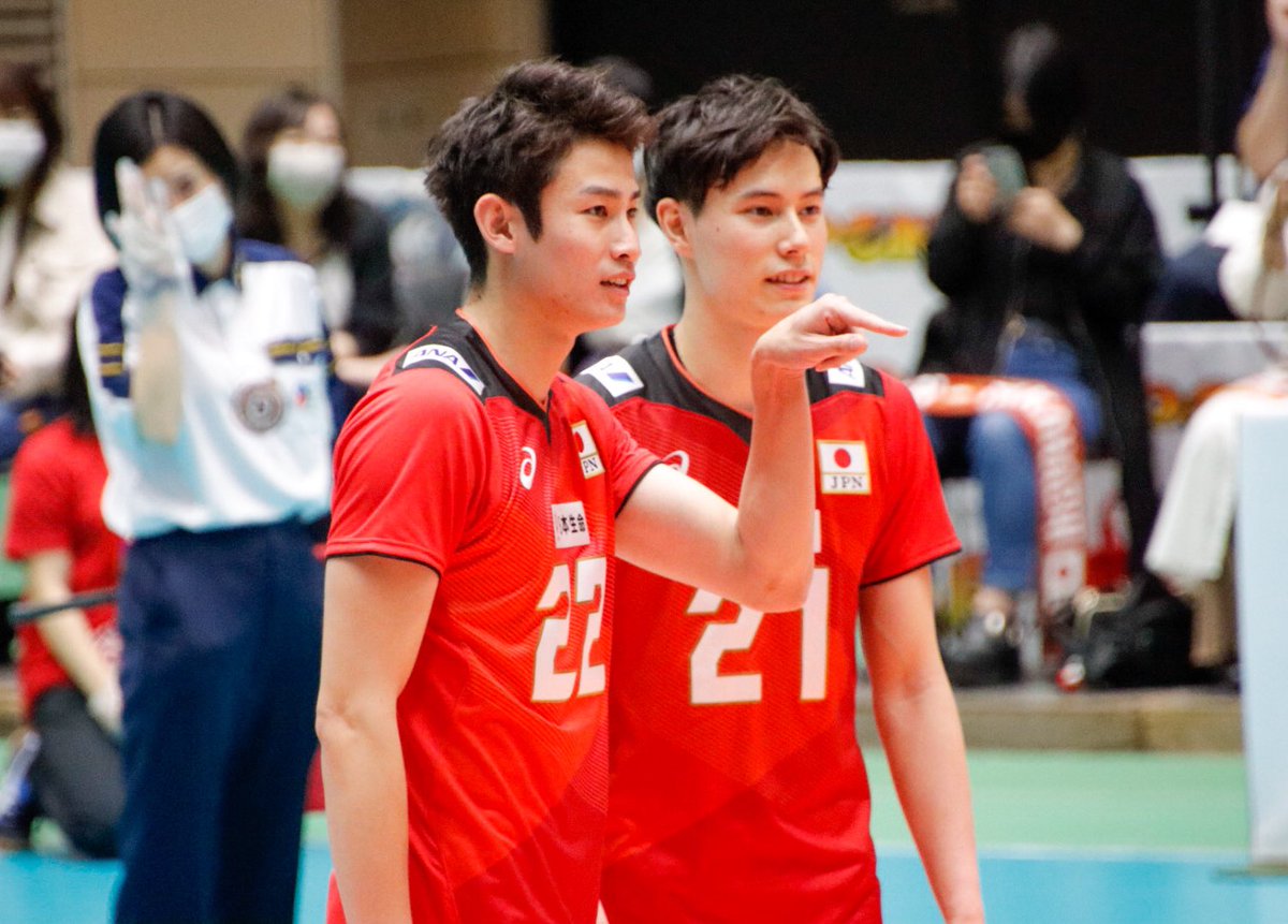 おはる على تويتر 21 5 8 高崎アリーナ イケメン兄弟 21バレーボール男子日本代表紅白試合 龍神nippon 福山汰一 選手 髙橋藍 選手