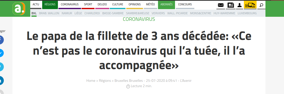 Je me suis posé la question.Parce c'est très étonnant que ce journal publie ça, alors que ce même journal avait publié ceci, à l'époque.Et tu vois, ici, on parle d'un gros titre, pas d'une petite phrase dans le corps du texte.19/n