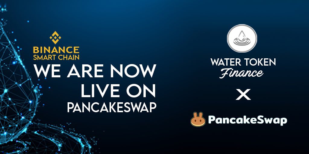 WaterTokenF's tweet photo. Smooth liftoff leading to a steady launch for us all @WaterTokenF 

Huge gains and a great community coming together to help spread our refreshing goal 💧 

WE ARE LIVE🎉 https://t.co/3vKdwylLzO