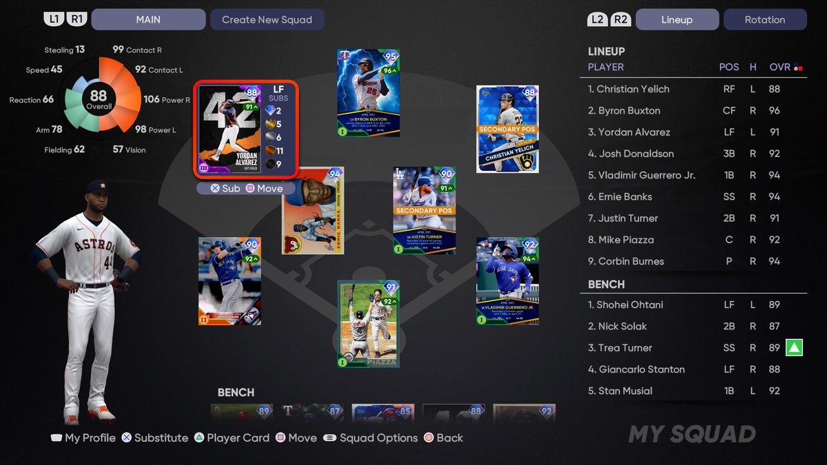 EastonDuncan's tweet photo. #PS5Share, #MLBTheShow21 https://t.co/c158uOHr5z