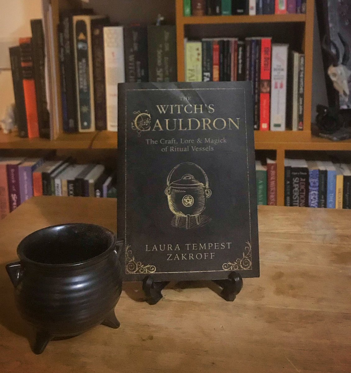 Do you have a book that holds a special place to your heart, not because of its content but for any other reason? This is mine. The Witch’s Cauldron by  @LTempestZ ...this book practically refreshed my practice and helped me to get back into my magical and spiritual practice.