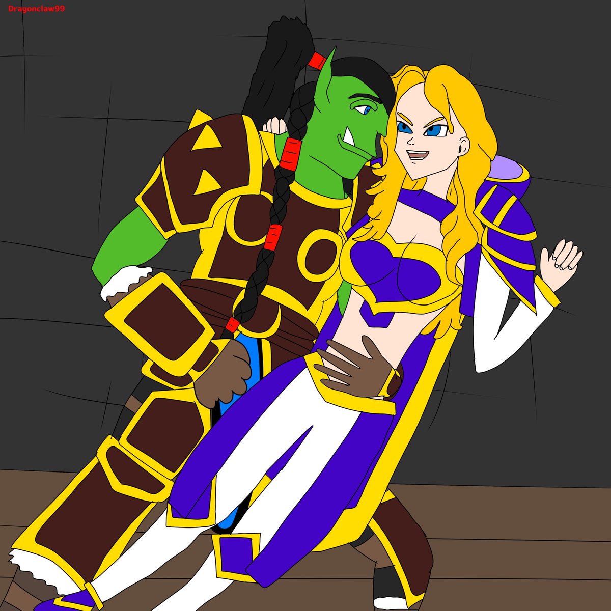 _dragonclaw99's tweet photo. #thraina #warcraftorc #worldofwarcraft #thrall #jaina https://t.co/9OQerKapyQ