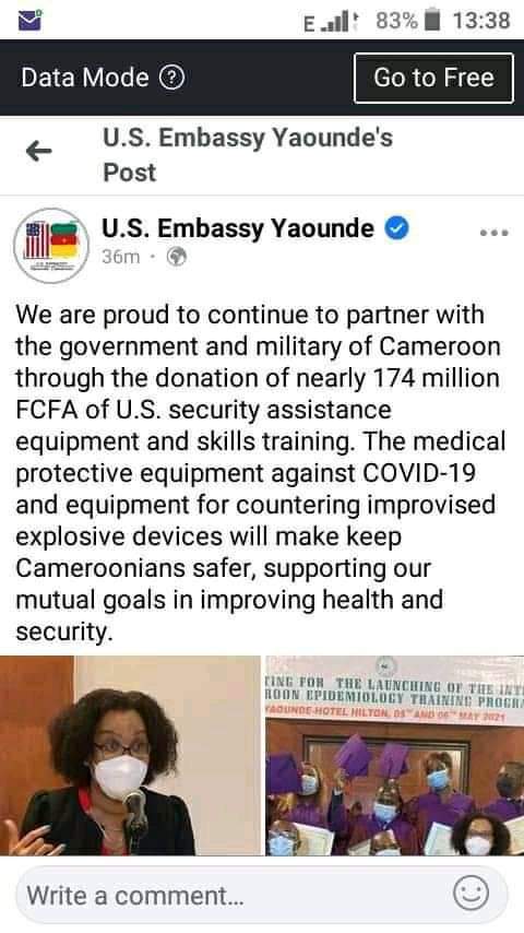 DiamondFabstar's tweet photo. I now understand why @US embassy yaoude is the very reasons why #wars will never end in this world.. the promote #wars at same time playing messiah https://t.co/jMhxV7yyiH