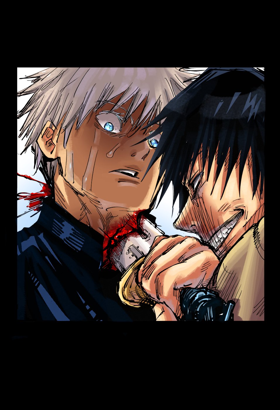 Suspect Toji Stabs Gojō Manga Jujutsu Kaisen Ch 71 Jujutsukaisen 呪術廻戦 Jjk T Co Hcup4fesau Twitter