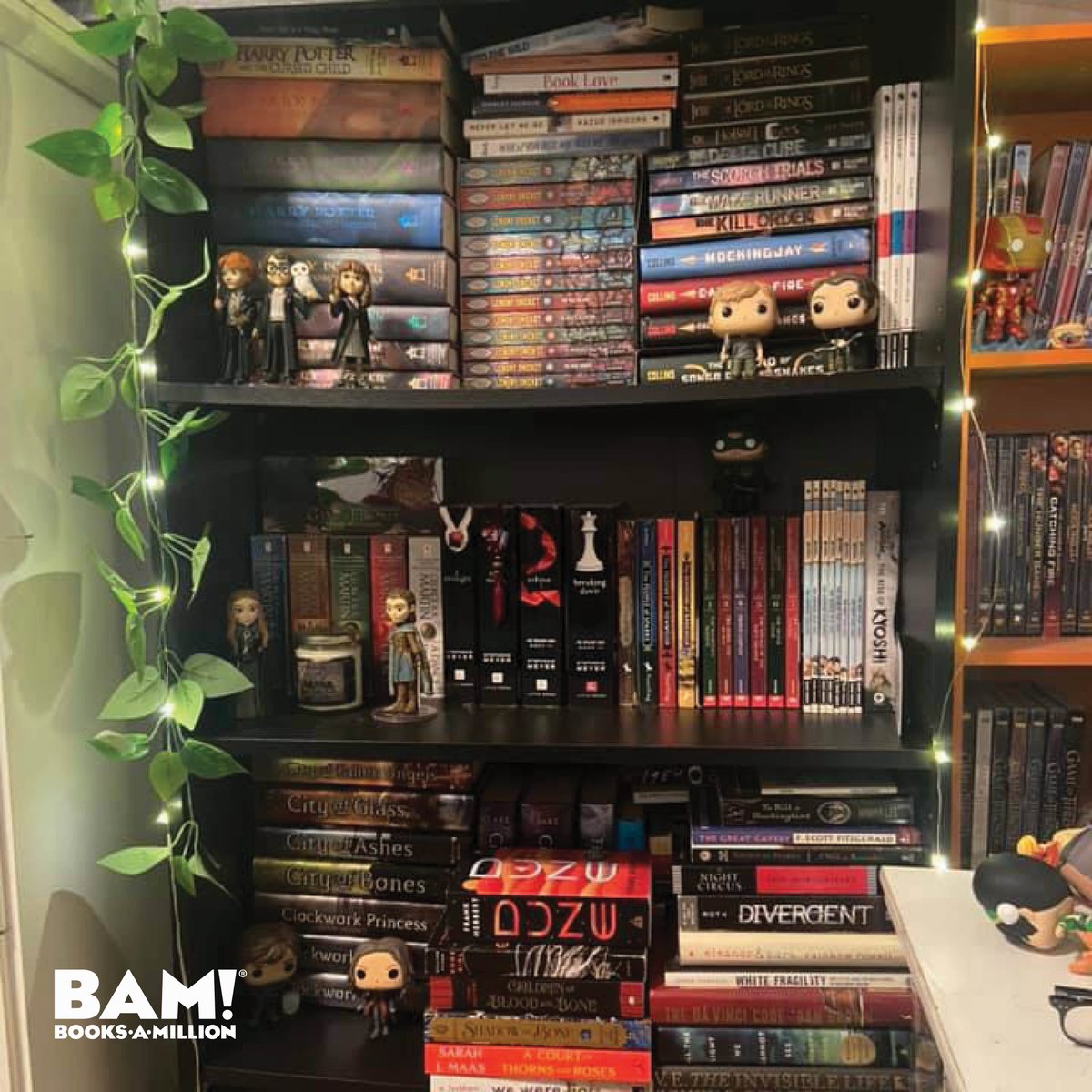 booksamillion's tweet photo. Take a look at a few of our favorite “shelfies” from our #Shelfworthy giveaway last week! Which one gives you shelf envy? https://t.co/itvrq7vAA4
