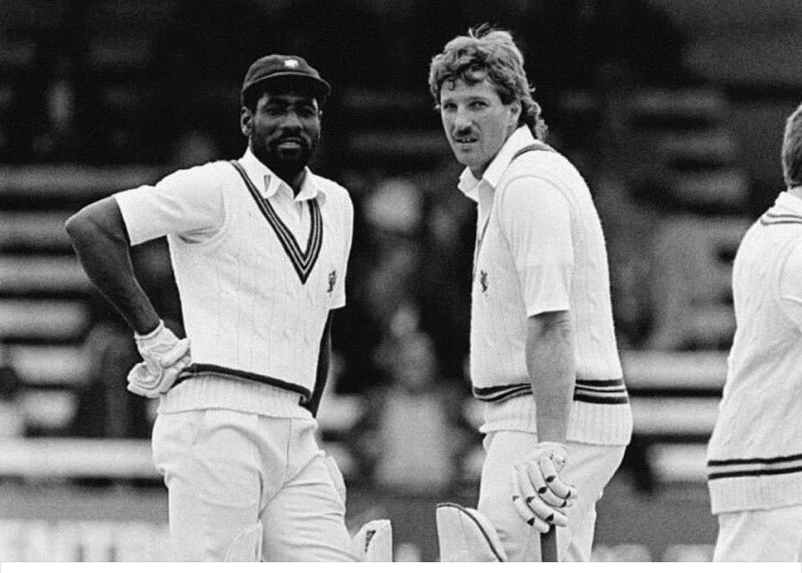 On this day in 1974 Lord Ian Botham and Sir Viv Richards both made their championship debut for Somerset.