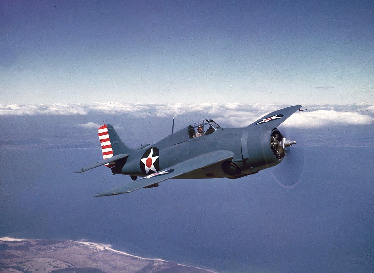 But they are unable to locate TF-17. Supposedly flying over and missing it in heavy cloud cover. After dropping their ordnance and turning back they are picked up American radar and Wildcats shot down 6 Kate torpedo bombers and 1 Val dive bomber losing 3 of their own downed.