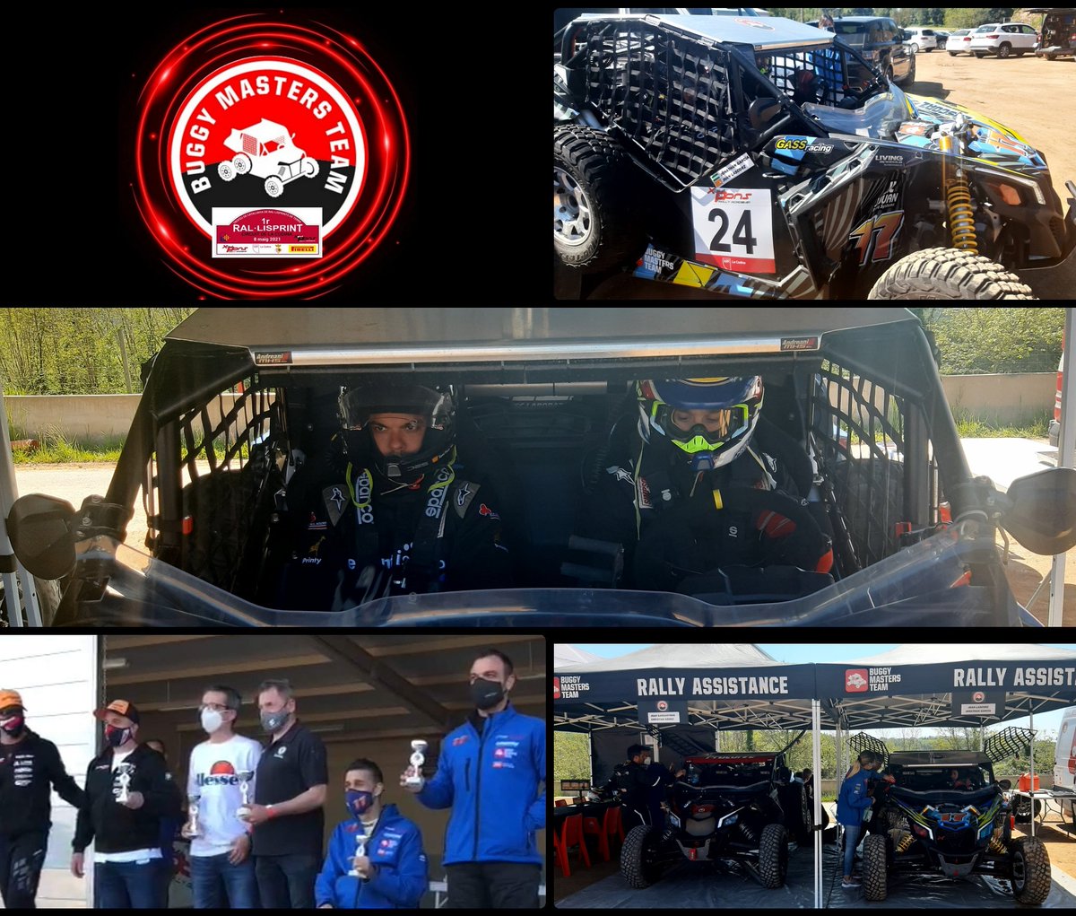 BUGGYMASTERS's tweet photo. Espectacular 3° pos. scrath de JOAN LASCORZ-JONATHAN GARCIA en el Rallysprint de la Codina. Enhorabuena cracks.
@buggymastersteam @kapitalhunters @lascorz_17 @17foundation @easycar_center_ @joan_sardanyons21 @christiangomez_codriver @andreanimhs @ohlinsracing @jjuanbrakes 🏁✊💪 https://t.co/OoUxvNjDyy