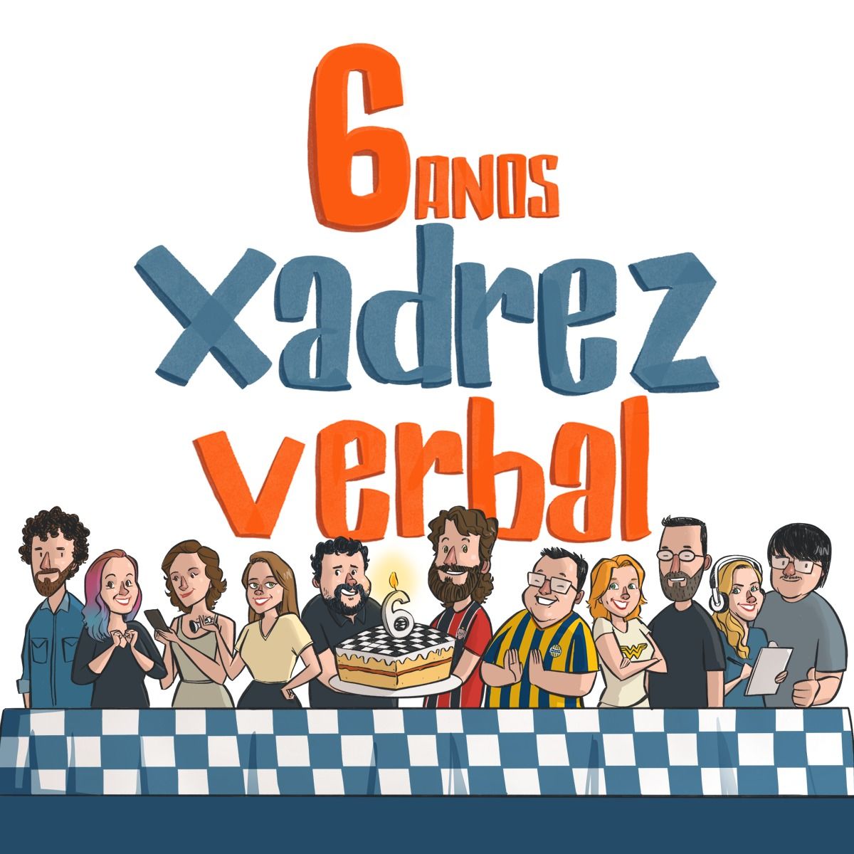 XadrezVerbal's tweet photo. Pediram gabarito da arte de aniversário. É claro que, infelizmente, a limitação de tamanho deixou gente querida de fora, a ideia foi também dar destaque às pessoas que vocês NÃO ouvem

Da esq pra direita
Lucas Camargos @lmcamargos, do @dragoesgaragem, que apresentou uma (...) https://t.co/XWsPm7DKZx