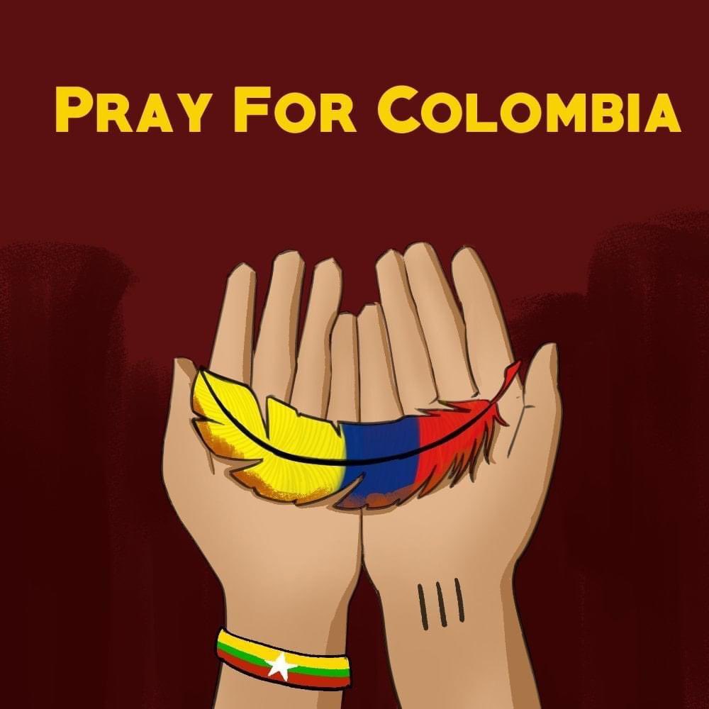 #Prayforcolombia