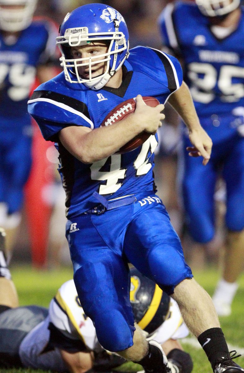 In 2016, Trent Johnson from Dike-New Hartford, rushed for 2,922 yards(5th all time single season) and ended up finishing his career with 7,653 yards, making him the state’s all-time leading rusher. He also scored 97 TD’s, ranking 6th all time <a href="/DNHFootball/">DNH FOOTBALL</a> <a href="/IHSAA/">IHSAA</a> @iowahallofpride