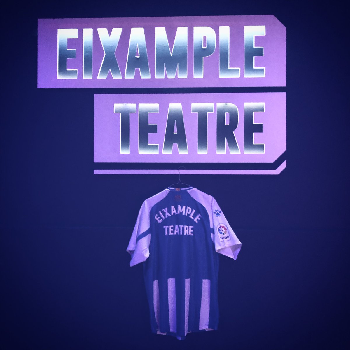 Hem tornat !! <a href="/RCDEspanyol/">RCD Espanyol de Barcelona</a> 
🤍💙 #rcde