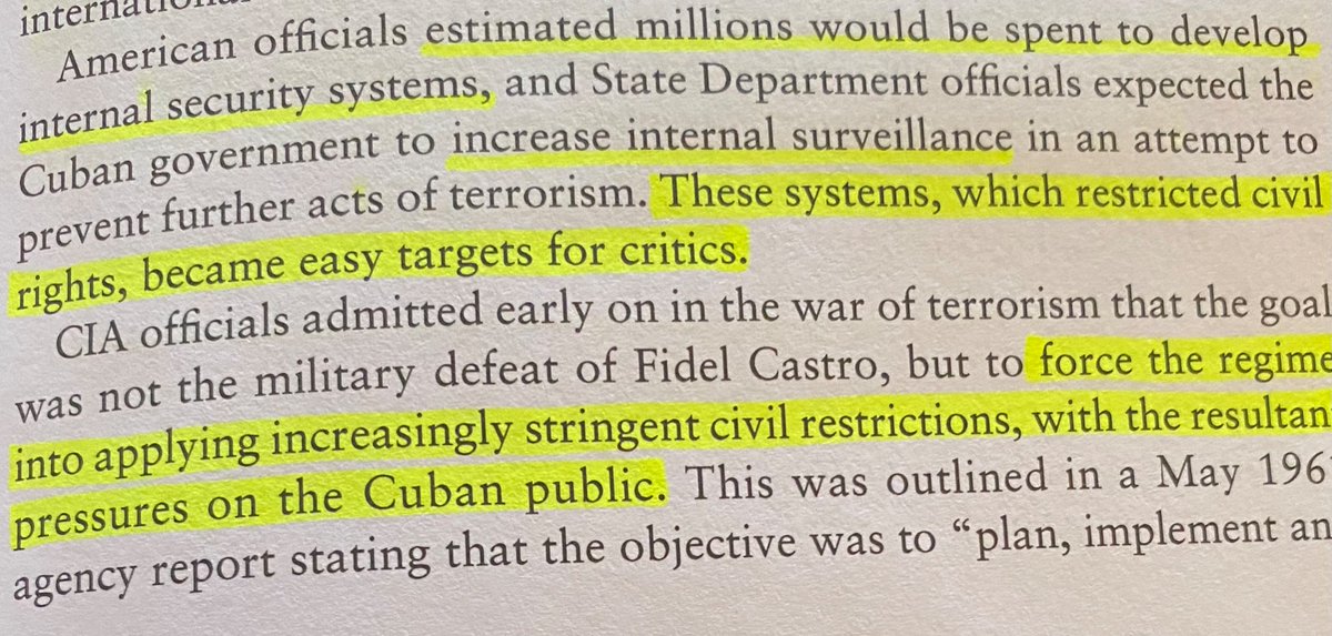Receipts for those of you interested — yes the CIA directly said it hoped its terrorism would lead to more security measures and public criticism. Comes from Keith Bolander’s Voices from the Other Side.