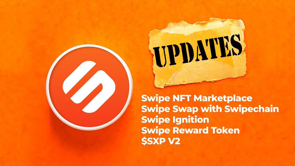 Crypt0MichNIL's tweet photo. $SXP ๐ฅ50$๐ฅ #BiggestAltseaaon
$Doge $XVG #1inch $UNI $DOT $TRX $bnb $wrx #icx #susi #cake #sxp #Swipev2 #SRT #XRT $XVS https://t.co/Pfw9UYiVPx