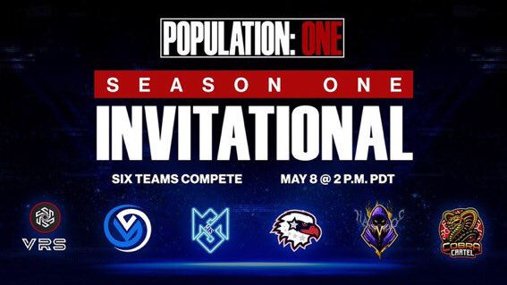 cobracartelvr's tweet photo. It’s GAMEDAY!!! 

Watch our team compete live in the @populationonevr Season one invitational tournament today starting at 2pm PT

Casted by @theNightFiree: 
https://t.co/83zZ9utTPH

#populationone #popone #twitch #cobrakai #vr https://t.co/0OooiTGNZG