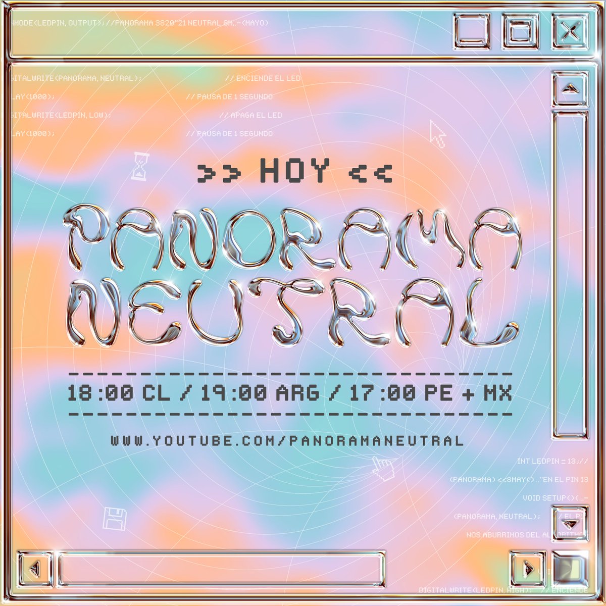 NeutralPanorama's tweet photo. EN UNA HORA COMENZAMOS 💕
✔ https://t.co/QtEYeQwReu https://t.co/2fNbE34Ogy