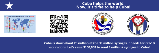 NNOCuba's tweet photo. #Syringes4Cuba #SolidaritySyringes - https://t.co/uPIhrAgUj7 https://t.co/ATixEJMBoC