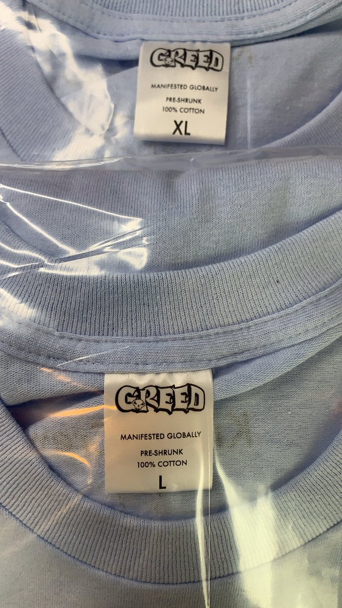 SkeeDotReed's tweet photo. My man @tradevoorhees won the XL and then @indiclay_ gifted the L to @drewraber i love all of you so much 💙 https://t.co/RWl90mJNN8