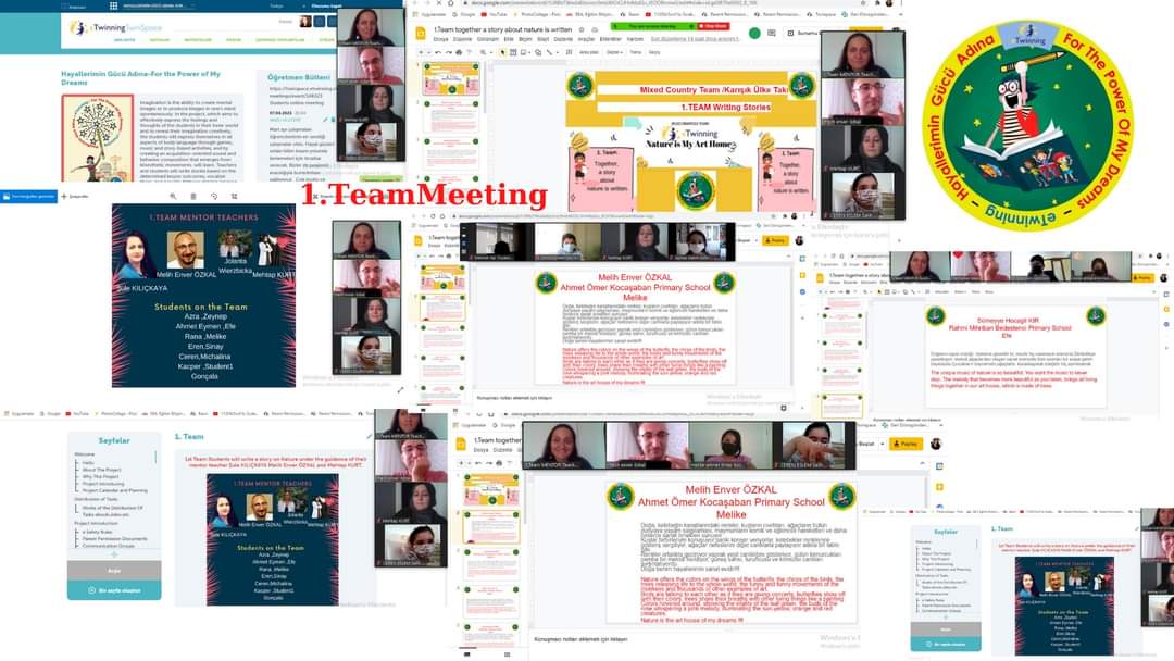 KilickayaSule's tweet photo. eTwinning For the power of my dreams
Team Works https://t.co/zgUVJB2ajl