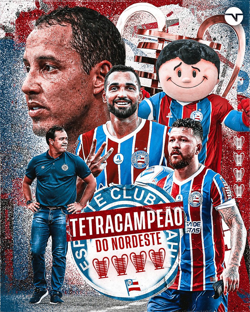 TNTSportsBR's tweet image. É CAMPEÃO!!!! O BAHIA SUPERA O CEARÁ NOS PÊNALTIS E CONQUISTA O SEU QUARTO TÍTULO DO NORDESTE! TEM QUE RESPEITAR! 🏆🏆🏆🏆