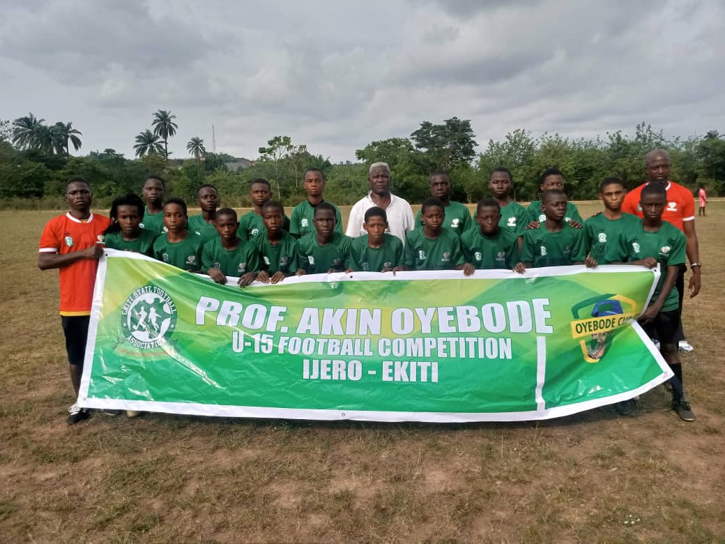 Faith Yusuf (@imani_ddiva) on Twitter photo Breaking News!!!
Ekiti FA picks 23rd May for the finals of the Prof Akin Oyebode U-15 Football Competition.
- Lionsgate FC, Golden FC, Fatoba Queens and Osetoba FC picks semi final slots in the girls category.
Cc <a href="/BayoOlanlege/">Bayo Olanlege</a> Breaking News!!!
Ekiti FA picks 23rd May for the finals of the Prof Akin Oyebode U-15 Football Competition.
- Lionsgate FC, Golden FC, Fatoba Queens and Osetoba FC picks semi final slots in the girls category.
Cc <a href="/BayoOlanlege/">Bayo Olanlege</a>