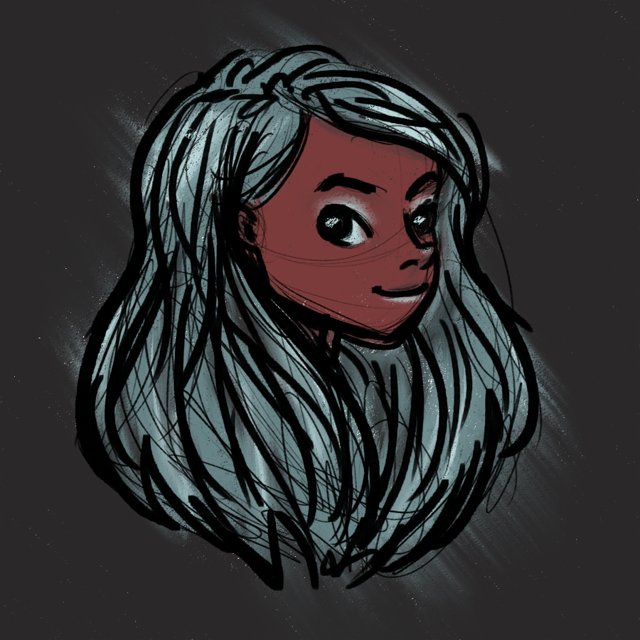 adinavdeb's tweet photo. Random art (colored with a random old color palette suggestion that i saved) because I got a new wacom mobile studio pro!  

#art #digitalart #sketch https://t.co/rD7PH4Bv34