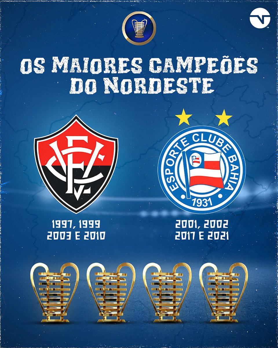 O Esquadrão chegou! 🔥 O Bahia igualou o rival Vitória e agora também é o maior campeão da Lampions! TEM QUE RESPEITAR! 🔵⚪🔴