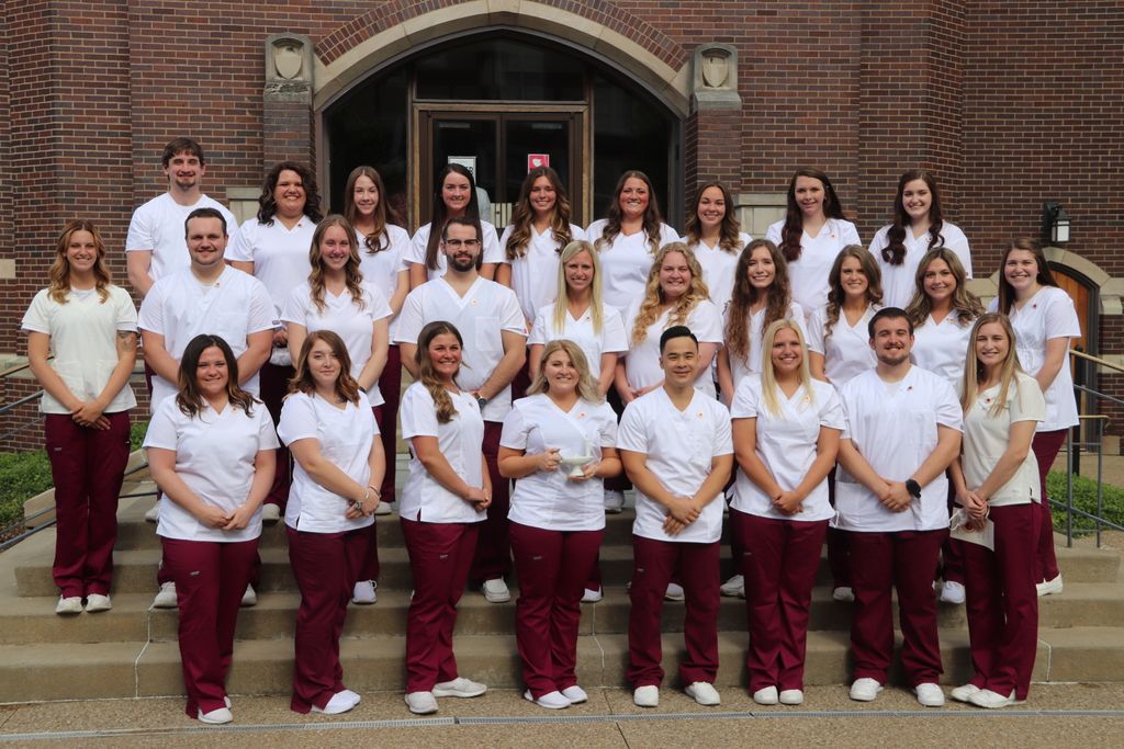 Today, we celebrated the Class of 2021 graduates of our #1 nursing program during their Pinning Ceremony.  #MuskingumGrad2021 #LongMagentaLine #MuskieImpact #1NursingProgram #HealthcareHeros