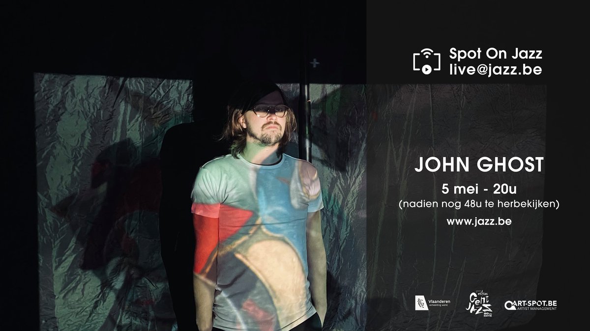 Musiczinenet's tweet photo. #review #JohnGhost - Spot On Jazz 2021 - 'Fantasieprikkelend binnen een filmisch kader ' @gentjazz + @jazzinbelgium + https://t.co/pZ8a2QHK2F https://t.co/eqfdPL4r60 https://t.co/uUJUZG1iED