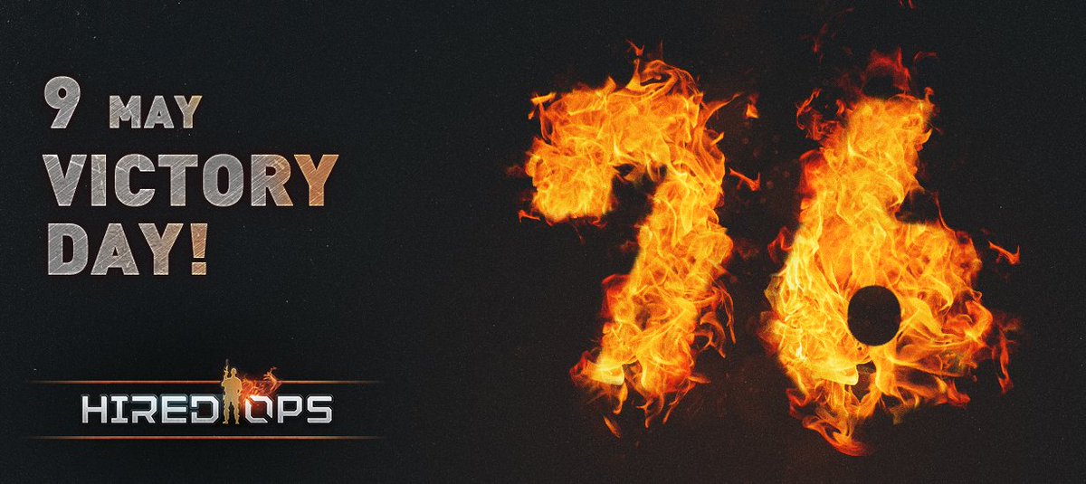Happy Victory Day!

AbsolutSoft wishes all Hired Ops players a great holiday!

Everyone who logs into the game between 00:00 MSK on May 9th and 23:59 MSK on May 10th will receive the following gifts:

● 50 000 Credits
● 250 WB
● 3 days of Premium 

Happy holidays, mercenaries!