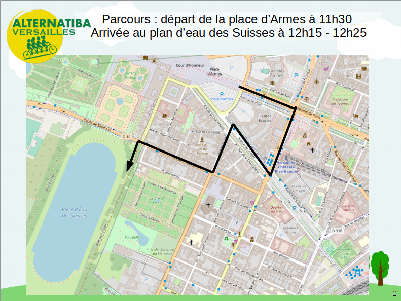 AlternatibaVGP's tweet photo. @hubert_hacquard membre de la @Conv_Citoyenne pour le #Climat sera avec nous pour la Marche #LoiClimat de #Versailles RDV à 11h (Bénévoles 10h15) Place d'Armes devant le Château de Versailles près de la statue. Infos ici 🪧👉https://t.co/2FWK0KIOVN avec @Greenpeace_78 @scarabande https://t.co/Kq8eg6Y7y1