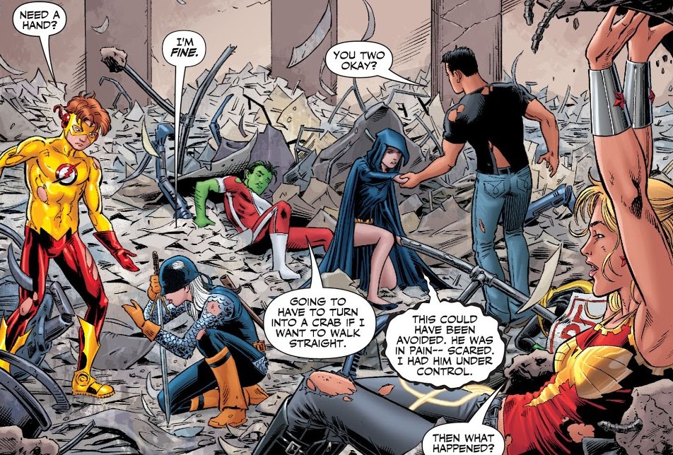 Sometimes a family is just a bunch of idiots you get your ass kicked next to.

Or sometimes they're just a bunch of idiots.