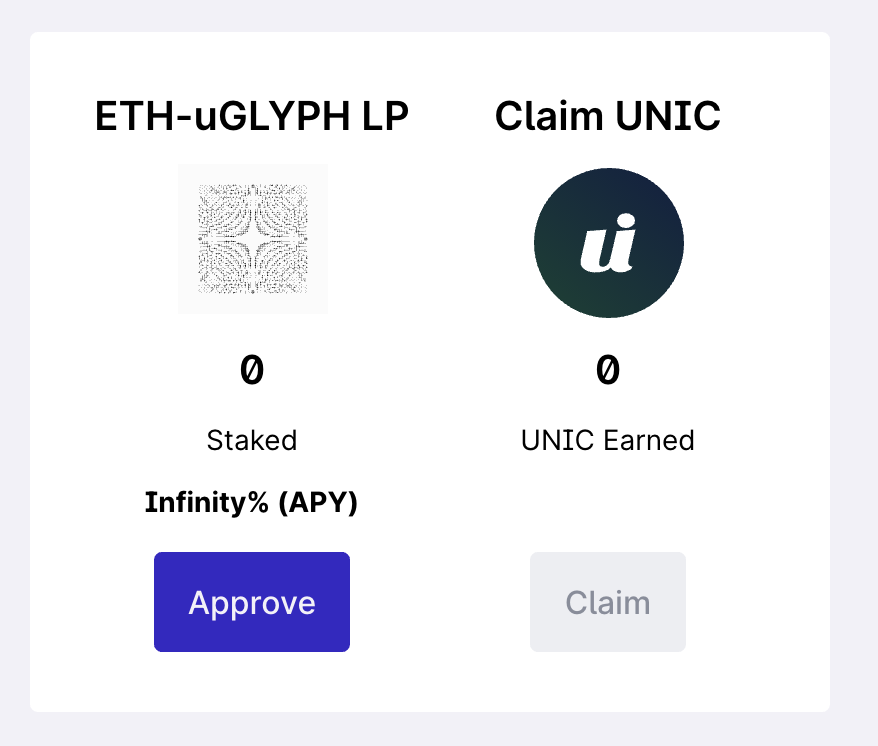 0xLeia's tweet photo. After community deliberations on the rolling whitelist, @uGLYPHofficial has been added to the farm!

Thanks for providing a lot of transparency on your plans for the fractionalized AutoGlyphs collection: https://t.co/IKpEsxAhNF

Excited to see the future of uGLYPH on Unicly! https://t.co/r7ur7qxBxV
