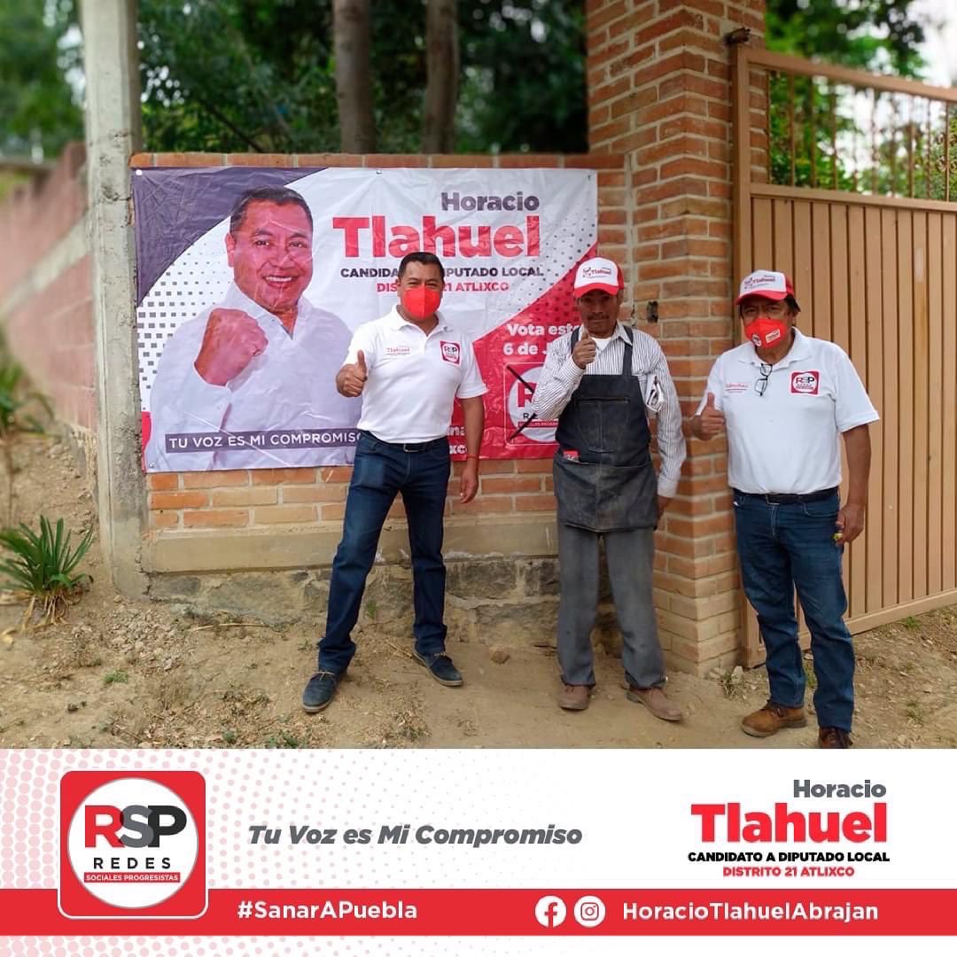 abrajan9's tweet photo. Juntos sanaremos al Distrito 21, su voz y sus peticiones, siempre serán mi prioridad. ¡Vota por Horacio Tlahuel!
#HoracioTlahuel #SanarAPuebla #SanarAMéxico #YoSoyProgresista #Tecuanipan
#SantaIsabelCholula
#SanGregorioAtzompa
#Distrito21LocalPuebla
#Atlixco
#RSP
#Tochimilco https://t.co/fdNUWxemgT