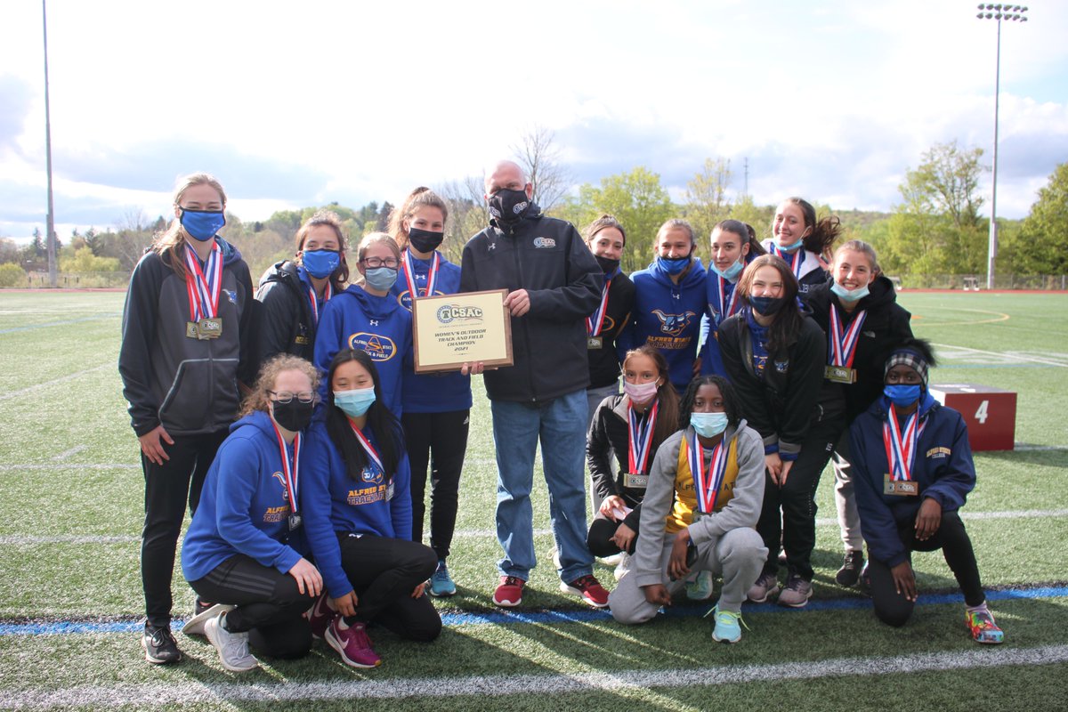 ascathletics's tweet photo. Great Day to be a Pioneer! Congrats to both #AlfredState track &amp; field teams! https://t.co/ISGCl0BWmf