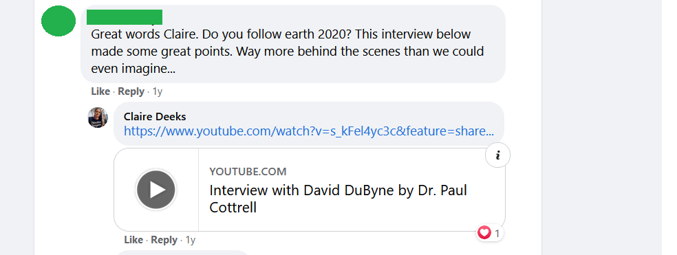 There was also enthusiasm for the unscientific nonsense views of climate change non-expert David DuByne.Covid, climate change, Great Reset. It seems it's hard to find a "free thinker" who hasn't embraced every hokey theory where vague associations with the UN can be found. 2/x