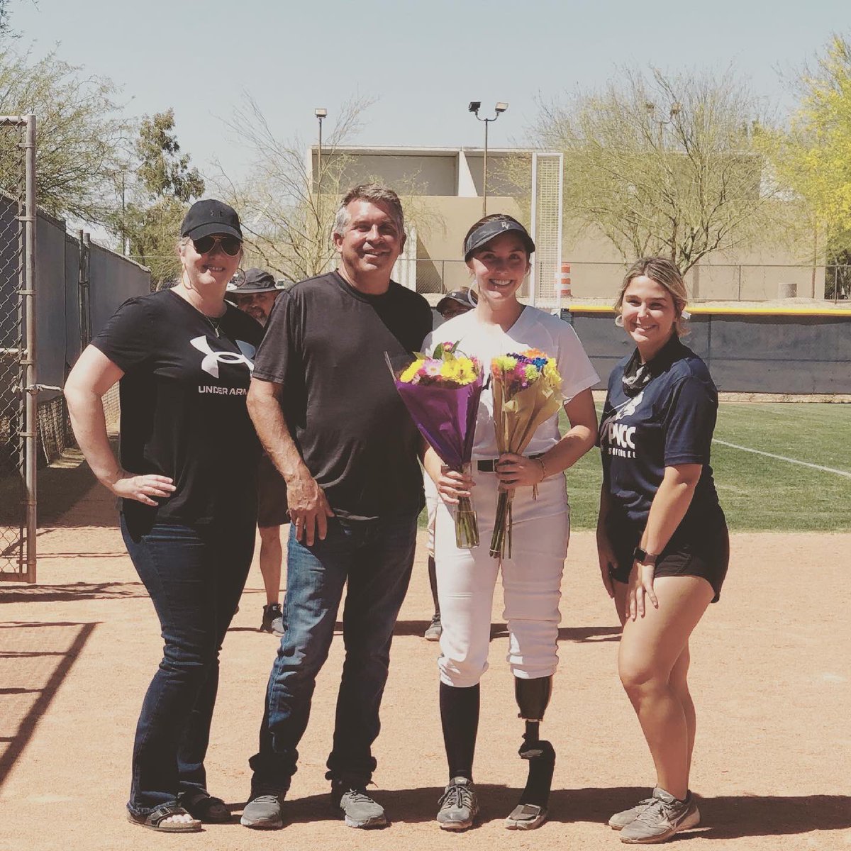 PVCCPumas's tweet photo. Today we honor our Softball Sophomores Emily White and Thalia Higuera! 
#GoPumas https://t.co/WVQR8YKPYX