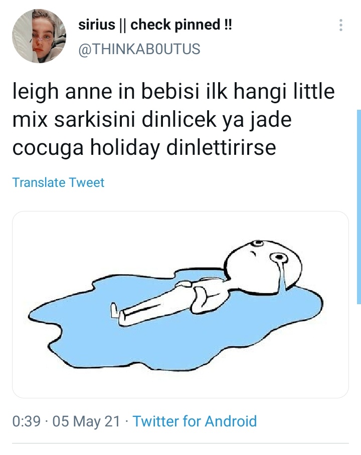 bir de leigh anne in cocugu dogunca ona dinletilen ilk sarki holiday olursa mutluluktan aglayacagi hakkinda bir tweet atmisti...